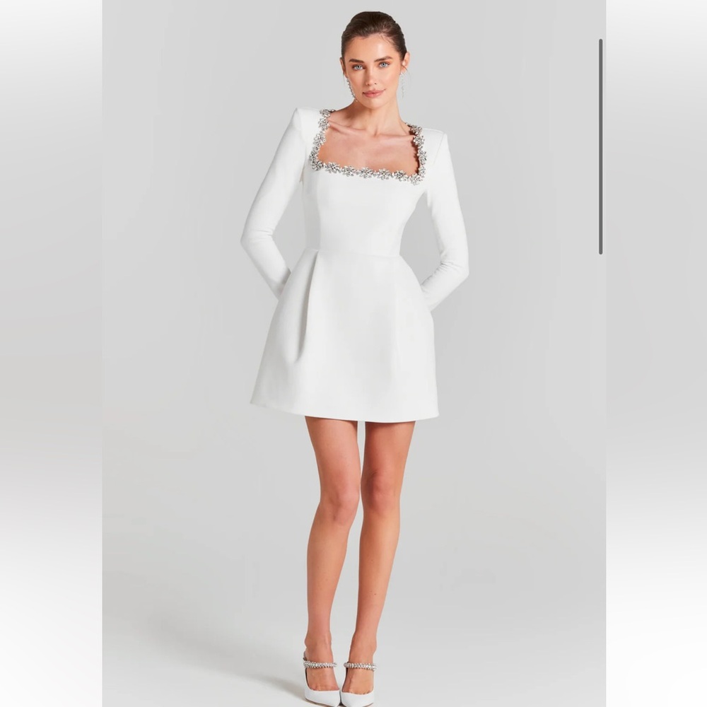 Nadine Merabi KIMBERLY WHITE DRESS